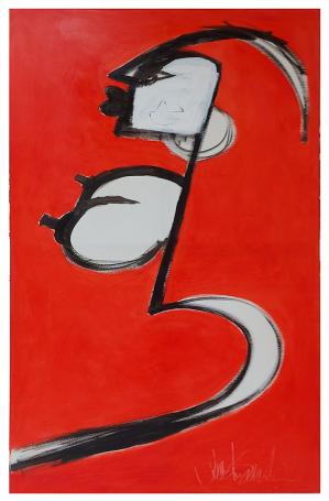 Abstract schilderij kopen van de Belgische kunstenaar Glenn Vandesande
