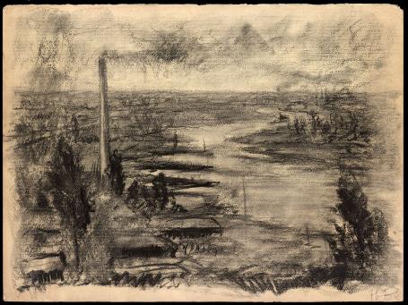 Tekening van Harmen Klaas Post kopen