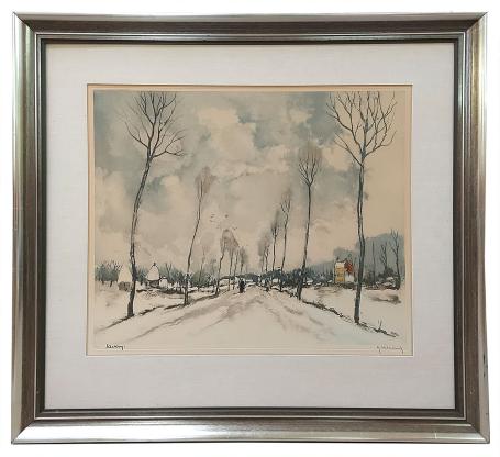 grote litho van Roger Hebbelinck kopen