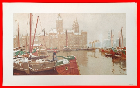 chromolitho\'s van Amsterdam van H Cassiers