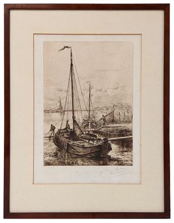 Gravure van Henri Seghels Jr. uit 1881