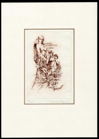 Grafisch kunstwerkje van Hermina Horváth kopen