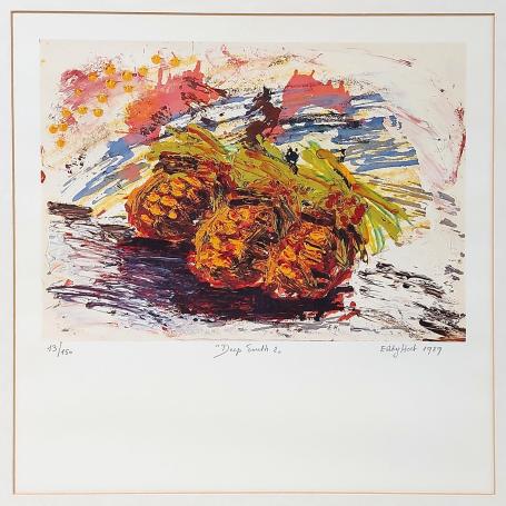 Eddy Hoet, Belgische kunstenaar met grafisch kunstwerk