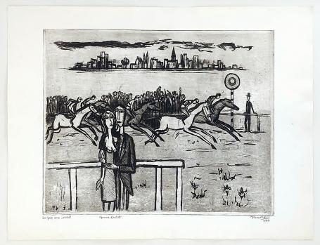 Kunstwerkje op papier van de kunstenaar Theo Humblet kopen