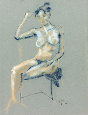 Tekening uit 2000 van Irénée Duriez kopen