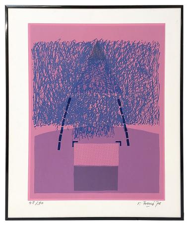 Lithografie van Renaat Ivens kopen