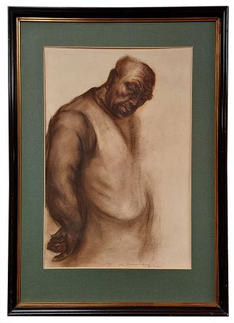 Tekening uit 1943 van Jacques Boonen