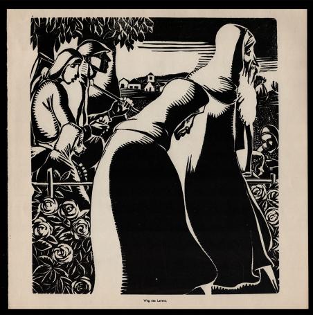 Linosnede van Jan Frans Cantré kopen