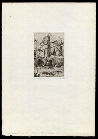 Ets van de Antwerpse etser J. Gorus kopen