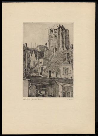 Ets uit 1925 van de Antwerpse etser Jaak Gorus kopen