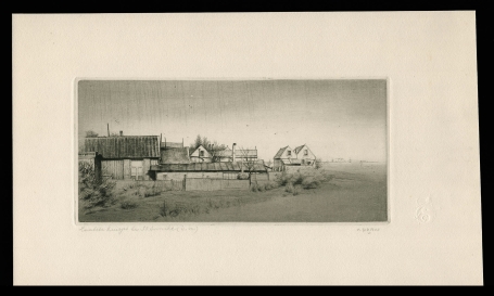 Grafisch werk van de Belgische etser Jaak Gorus kopen