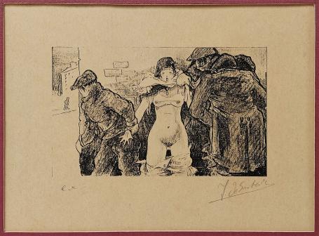 Artiste Français Jean de Sauteval ou  Dr. Jean Morisot