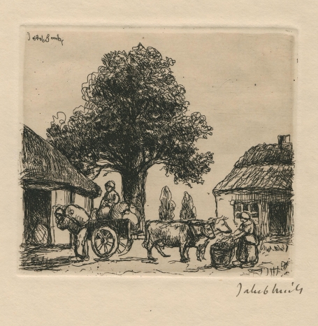 Ets \"aardappeloogst \" van Jacob Smits