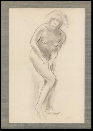 Tekening van de Waalse kunstenaar Joseph Thys