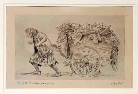 ets van de Belgische etser Jules Van Ael