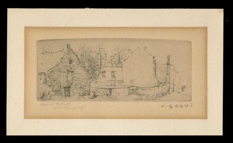 Grafisch werk van de Belgische kunstenaar Jaak Gorus kopen