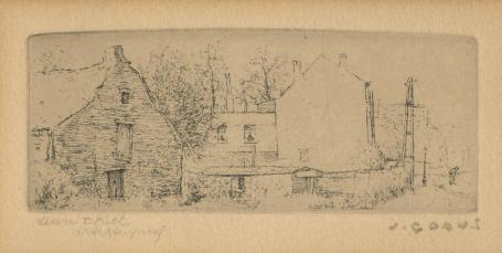 \'t Kiel, kunstwerkje van de Belgische graficus Jaak Gorus