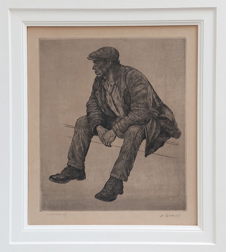 De Docker van de Belgische etser Jaak Gorus