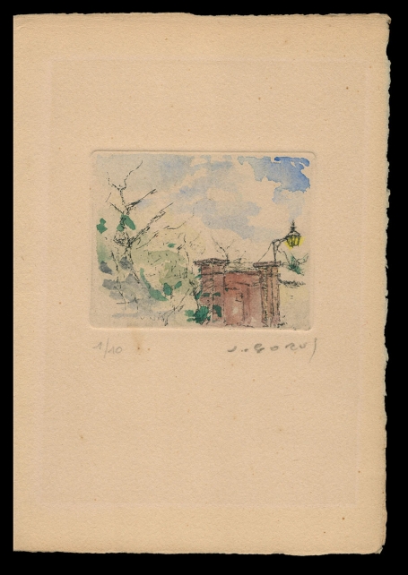 Ets van de Belgische kunstenaar Jaak Gorus kopen