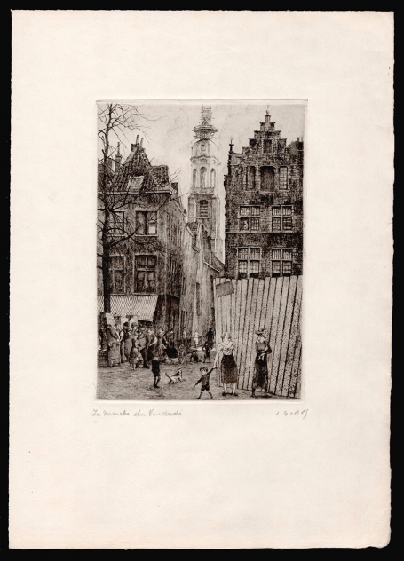 Ets van de Belgische kunstenaar Jaak Gorus