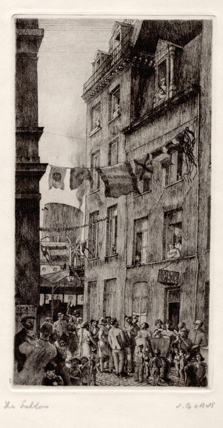 Ets van de Belgische kunstenaar Jaak Gorus