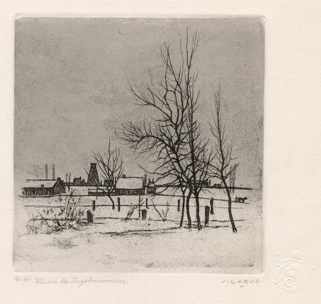 Ets geëtst door Jacques Gorus, Antwerpse graficus