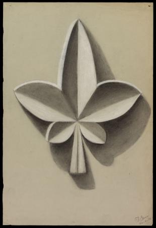 Oude tekening van de Nederlandse kunstenaar Jacobus Storm kopen