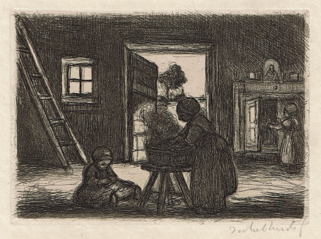 De wasvrouw van Jacob Smits