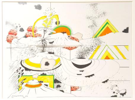 Tekening van Jacques Chemay