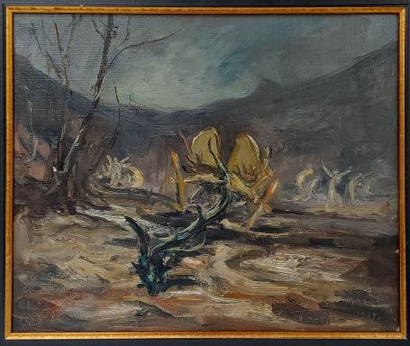 Le Purgatoire, kunstwerk van A. Jamar