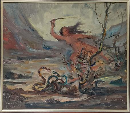 Werk uit de reeks van de Divina Comedia van Dante