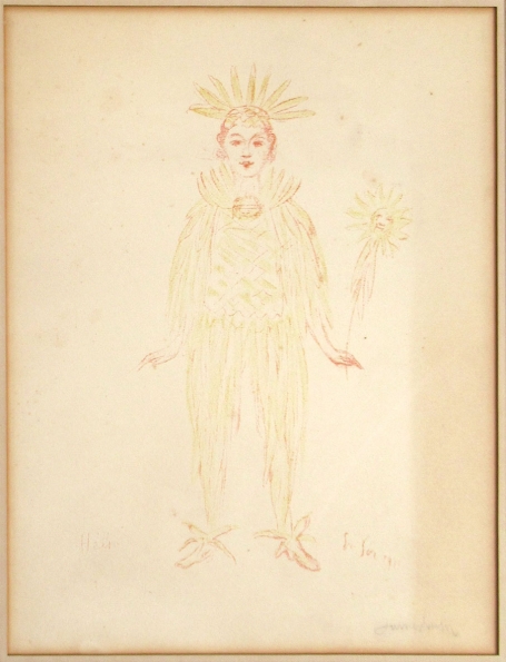 Gesigneerd litho van James Ensor uit 1911