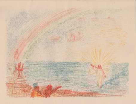 Litho van James Ensor uit 1921