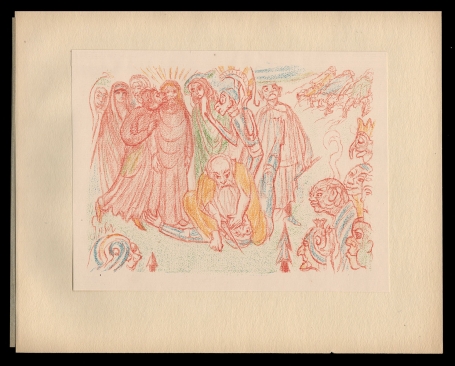 Litho uit 1921 van James Ensor kopen