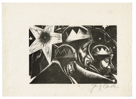 houtdruk Jan Frans Cantré kopen