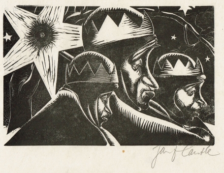 Houtsnede van Jan Frans Cantré kopen