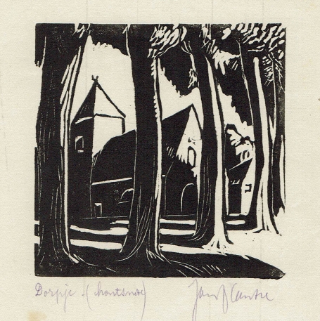 houtdruk Jan Frans Cantré kopen