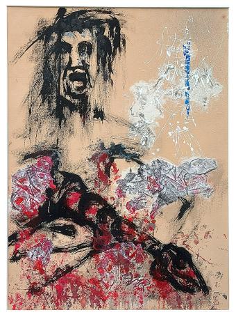 Schilderij van de Belgische kunstenaar Jan Vaerten