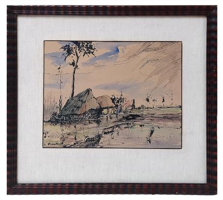 Tekening van Jan Waterschoot kopen