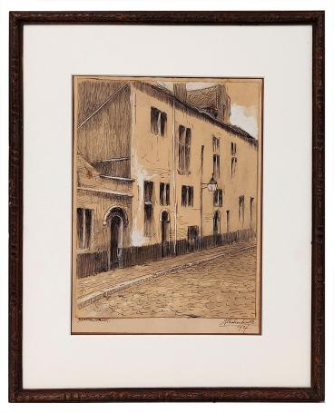 Tekening uit 1927 van Jan Waterschoot kopen