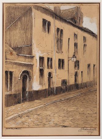 Belgische tekenaar Jan Waterschoot