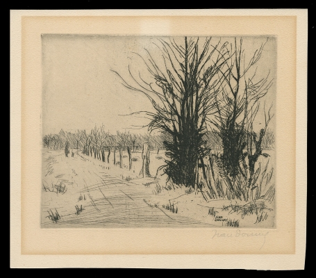 Ets van de Belgische kunstenaar Jean Donnay