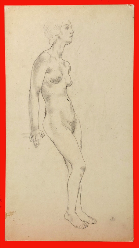 Tekening van de Belgische kunstenaar Jean Donnay