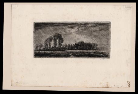 Gesigneerde ets van Jean Frélaut kopen