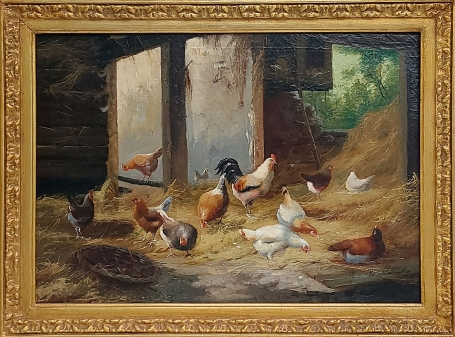 Schilderij van Josephf Louis Van Leemputten