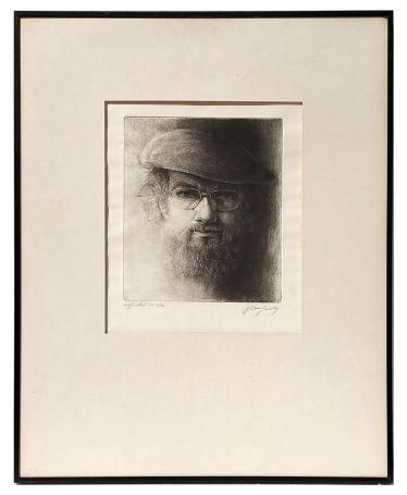 Grafisch werk van de Belgische kunstenaar Jef Van Grieken kopen