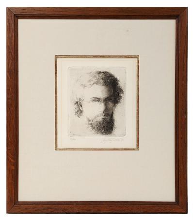 Grafisch werk van de Belgische kunstenaar Jef Van Grieken kopen