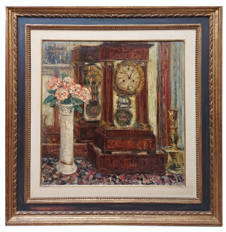 Schilderij van Belgische schilder Jehan Frison