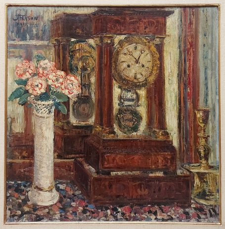 Schilderij van kunstschilder Jehan Frison op paneel