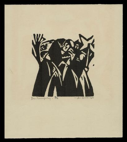Houtsnede uit 1920 van Jan Frans Cantré kopen